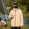 Chaqueta casual de exterior 2026, tres en uno, con forro polar, a prueba de viento, impermeable, a prueba de frío, cálida, con capucha ajustable