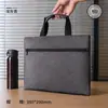 Maletín de Negocios de Tela Oxford Sanyi, Bolsa Portátil de Gran Capacidad para Documentos para Reuniones de Oficina y Capacitación, Personalizable con Impresión de Logo
