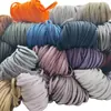 Cordones Elásticos Planos Delgados con Forma de Fideo de 4 mm del Fabricante, Cordones Elásticos para Ropa, Sombreros y Cinturas de Pantalones, Cordones Elásticos Sin Atar
