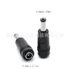 Adaptador Plug DC 3.5*1.35 Macho e Fêmea 5.5*2.1/2.5 para Roteador, Banda Larga, Alto-falante, Equipamentos de Áudio e Vídeo