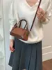 Bolso tipo almohada de alta costura, elegante, con bloques de color, nueva colección otoño 2026, estampado de leopardo, bolso de hombro y cruzado para el día a día, bolso de mano de lujo ligero