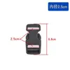 Accesorios para Bolsas Hebilla de Ajuste Socket Hebilla de Mochila Hebilla de Plástico Hebilla de Mochila Escolar Hebilla de Presión para Correa Hebilla de Bolsa