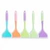 Espátula de Silicona de Grado Alimenticio, Resistente a Altas Temperaturas, Antiadherente, Especial para Hornear, No Daña la Sartén, Espátula de Silicona de Cocina Integrada