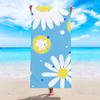 Toalha de Praia de Microfibra Amazon Absorvente Toalha Esportiva Estampa Digital Colorida de Coco Xale Adulto
