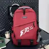 Mochila de moda estilo japonés para trabajo ligero con diseño de letras geniales para estudiantes, adecuada para la escuela, vacaciones y viajes cortos