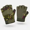 Guantes de ciclismo para exteriores, soft shell, estilo militar, entrenamiento de combate de las fuerzas especiales SEAL, anticorte, pantalla táctil de dedo completo