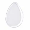 Esponja de pó de silicone transparente, esponja de pó de silicone tipo gelatina transparente, esponja de pó para BB cream, protetor solar e isolante à prova d'água, personalização de fábrica