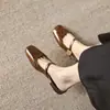 Novedad Primavera/Verano 2026 Mocasines de Punta Cerrada Estampado de Leopardo Moda Casual Slip-On Zapatos de Una Sola Pieza Suaves Elegantes Transfronterizos