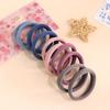Anillos para el Cabello de Nailon de Alta Calidad Banda de Goma de Alta Elasticidad Anillos para Toalla Sin Costuras Cuerda para el Cabello Gruesa de Alta Elasticidad Sencilla Goma para el Cabello con Cubierta de Cuero