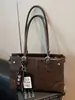 Bolsa de Tote Grande Capacidad Estilo Coreano Retro Transfronteriza para Mujer Nueva Moda Otoño/Invierno 2026 Versátil para Viajes Cotidianos Bolso de Hombro Simple