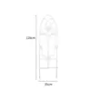 Suporte de Planta de Ferro Vintage Estilo Europeu para Jardim, para Rosas Trepadeiras e Clematis, Suporte de Flores para Exterior, Treliça de Escalada para Varanda