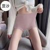 Roupa íntima feminina de algodão com cintura alta, boxer antibacteriano, abdominal, levantamento de quadril, sem marcas, calças de segurança, boxer confortável e respirável