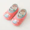 Calcetines de piso para bebé otoño e invierno engrosados para bebé niño pequeño suela antideslizante suela fresca y suave calcetines de invierno para niños de interior zapatos y calcetines