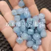 Azul mar antiguo estilo cuentas gema cuentas sueltas cuarzo azul agua jade cuentas de barril cuentas espaciadoras Ruyi cordón accesorios para joyería DIY cuentas