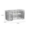 Caja de Almacenamiento Transparente Casual Estilo Japonés Organizador de Escritorio para Cosméticos Portalápices Cubo de Almacenamiento para Brochas de Maquillaje Accesible Lujo Sensación de Alta Gama para Mujeres