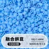 Set de cuentas de 264 colores, 1000 cuentas por bolsa, cuentas de 2.6MM, materiales para rompecabezas 3D DIY, venta al por mayor
