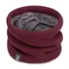 Cachecol de Ciclismo de Inverno para Homens e Mulheres, Gola de Lã, Cachecol Tricotado para Coluna Cervical, Cachecol com Forro de Fleece para Manter Aquecido