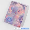 Cuaderno de Páginas a Color A5 Sailor Moon Diario de Dibujos Animados Anime en Estilo Dulce Maduro con Cubierta de Piel Sintética PU