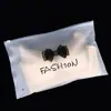 Bolsa con Cremallera Translúcida Mate para Ropa al por Mayor Lencería Calcetines Bolsa de Empaque para Almacenamiento de Ropa Plástico Auto-Sellante