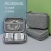 Bolsa para auriculares EVA al por mayor de fábrica, bolsa portátil de viaje para almacenamiento de accesorios digitales, bolsa para auriculares, bolsa de almacenamiento para cables de datos