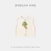Ropa para Niños Dudu Chal para Niños 26 Primavera Nuevo Estilo Chaqueta sin Mangas para Niños Atuendo de Primavera Chal para Niñas Ropa para Bebé Elegante