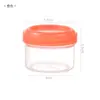 Envase de Plástico Transparente para Salsa Botella Recargable 35ml Reutilizable Botella para Ketchup Aderezo de Ensalada Botella de Condimento 1A