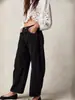 Jeans harén retro de plátano transfronterizos para mujer, nuevos de otoño de cintura alta holgados adelgazantes casuales estilo papá zanahoria