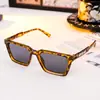 Gafas de sol decorativas cuadradas exclusivas transfronterizas 2026 para hombre, Gafas de sol decorativas unisex estilo retro moderno Modelo nuevo
