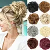 Elástico de cabelo para comércio exterior, coque falso, coque de cabelo cacheado, acessório de cabelo em forma de botão de flor, penteado de noiva, coque de cabelo falso, elástico de cabelo cacheado preguiçoso, atacado
