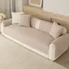 Almofada de sofá de chenille nova transfronteiriça, adequada para todas as estações, antiderrapante, capa de sofá simples, atacado