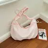 Otoño 2026 Nuevo Bolso de Mano con Lazo para Niñas Bolso de Hombro Bolso de Viaje Bajo el Brazo Bolso Dumpling Cruzado al por Mayor Bolso de Mujer