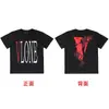 23 Nueva Camiseta de Manga Corta Grande con Cuello en V Edición Limitada Dragón Chino Mismo Estilo que Hiroshi Fujiwara, Edison Chen y Wang Yibo Ajuste Holgado Pareja Moderna