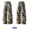 Pantalones de Trabajo Camuflaje de Comercio Exterior para Hombre de Aliexpress, Otoño con Múltiples Bolsillos para Exteriores, Pierna Recta, Juveniles, Militares, Casuales