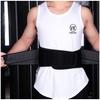 Cinto de proteção lombar esportivo com suporte de pressão bidirecional para treino de agachamento e levantamento terra