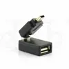 Venta al por mayor de fábrica adaptador USB 2.0 hembra a mini mini5p macho 90 grados 180 grados 270 grados 360 grados giratorio