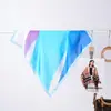 Bufanda Cuadrada Pequeña de Seda Estilo Nuevo 70 para Mujer, Adecuada para Primavera, Otoño e Invierno, Se Puede Usar como Pañuelo para la Cabeza, Combinada con una Camisa, o como Protector del Cuello, Bufanda Delgada, o Bufanda Transparente