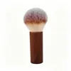 Escova Grande para Poeira para Uso em Salão, Escova de Limpeza de Cabelo do Pescoço, Escova de Madeira, Escova para Barba