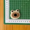 Broche de Boneca de Algodão com Tecido de Animal Desenho Animado Acessórios para Roupas Pingente de Bolsa Urso Acessórios de Cabelo Acessórios para Roupas Infantis