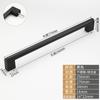 Moda moderna simples de desenho de fio de aço inoxidável preto Handle Drawer Cabinet Wardrobe Door Estilo europeu Handle Door Handle