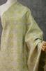 [Lenguaje de flores doradas] Vestido de tela teñida con hilo y flores en relieve para primavera y verano, tela jacquard, tela decorativa china.