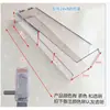 Cubierta impermeable para cerradura de huellas dactilares, cubierta para cepillo, cubierta protectora para cerradura de contraseña, cubierta para control de acceso de puerta, cubierta para exteriores
