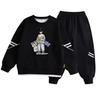 Roupas Infantis Conjunto de Roupa de Outono para Meninos 2026 Novo Estilo Primavera e Outono Moletom para Meninos Roupa Esportiva para Crianças Maiores Legal e na Moda