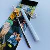 Colgante Modelo de Arma One Piece Yan Magia Llavero Creativo Rey del Mar Rey del Mar Cuchillo de Algas Hebilla Ojo de Halcón Xiangx