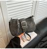Bolso de Hombro Estrella de Cinco Puntas Bolso Casual de Alta Gama para Mujer 2025 Nuevo Costuras a Contraste Bolso Versátil de Axila Bolso Cuadrado Pequeño