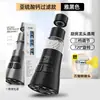 Extensor de grifo de cocina universal giratorio para el hogar con filtro purificador de agua, cabezal rascador de tres etapas, boquilla anti-salpicaduras, conector