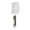 Peine para el cabello con puntos de fábrica, peine Big Bend, peine con nervaduras, peine para peluca, peine de plástico curvo con cerdas, peine para el cabello con aceite
