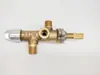 Válvula de calentador de gas con dispositivo de protección contra apagado de llama válvula de cobre de seguridad enchufe de cobre de horno horno válvula de tapón de cobre