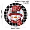 Colgantes Populares Navideños de Estilo Nórdico para Puerta Decoraciones de Pared Feliz Navidad Accesorios Festivos