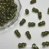 Cuentas de Vidrio de Calabaza de Agujero Recto de Jade de Imitación Coloridas Colgante de Nube Cadena para Joyería DIY Accesorios Colgante Pequeño Cuentas Sueltas