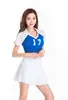 Conjunto de Roupa de Cheerleading para Alunas, Grupo de Meninas, Cosmic Girls, Fantasia de Performance Feliz, Roupa para Apresentação em Reunião Esportiva